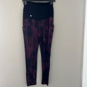 Z by Zella Daily Side Pocket 7/8 Maternity Leggings S